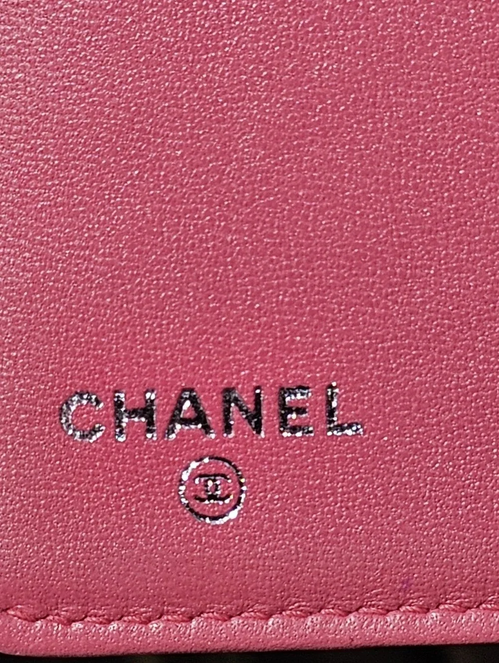 Chanel Long Boy Wallet In Bubble Gum Pink